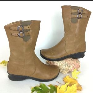 Keen Tan Leather Boots